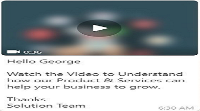 Video WhatsApp